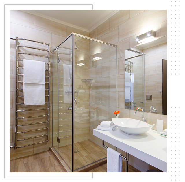 New Showers by Luxury Bath
