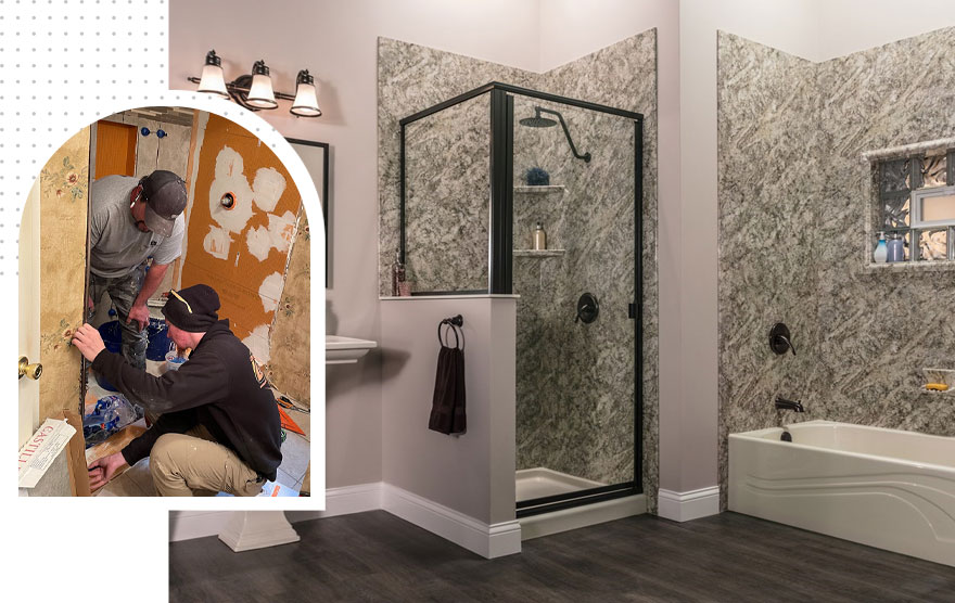 Shower Installation in Knoxville & Crossville, TN | Luxury Bath